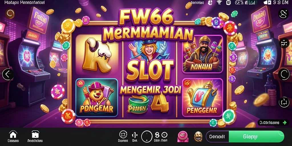 Screenshot gameplay FW66 yang menampilkan aksi slot seru.