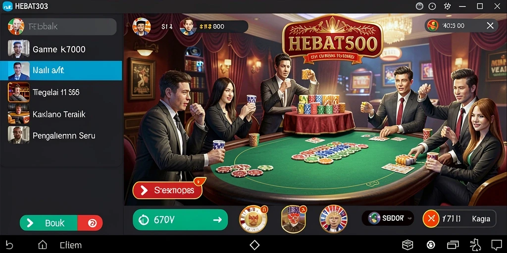 Tampilan gameplay HEBAT303 yang seru dan mendebarkan.