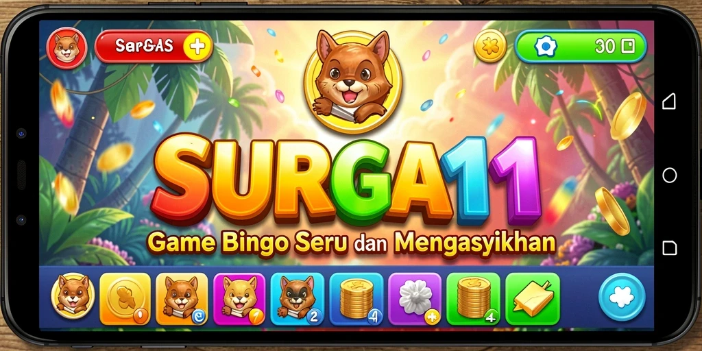 Gameplay seru Bingo di SURGA11 dengan fitur menarik.